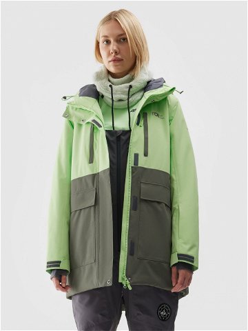 Dámská snowboardová bunda membrána 15000 – zelená