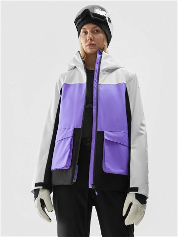 Dámská lyžařská bunda membrána 8000 – fialová