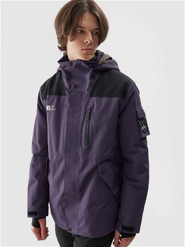 Pánská snowboardová bunda membrána 10000 – fialová