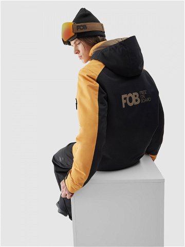 Pánská snowboardová bunda anorak membrána 10000 – oranžová