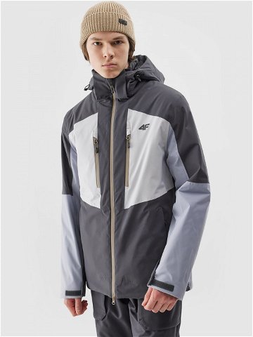 Pánská lyžařská bunda membrána 10000 – šedá