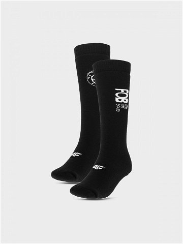 Pánské snowboardové ponožky 2-pack – černé