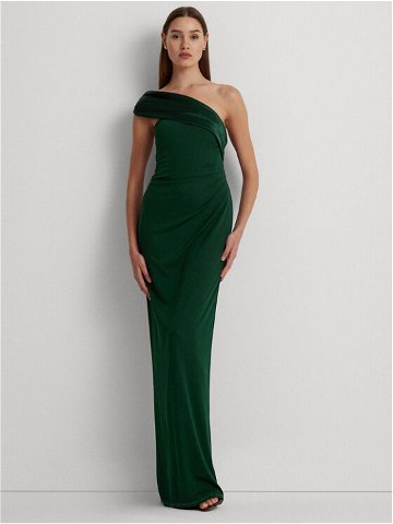 Lauren Ralph Lauren Večerní šaty 253918992001 Zelená Regular Fit