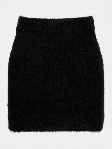 Gina Tricot Pouzdrová sukně 20824 Černá Regular Fit