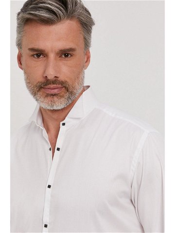 Bavlněné tričko Karl Lagerfeld pánské bílá barva regular