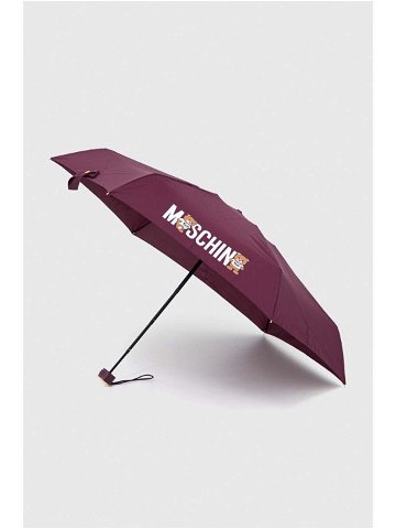 Dětský deštník Moschino fialová barva 8550