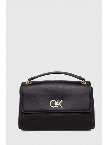 Kabelka Calvin Klein černá barva K60K611084