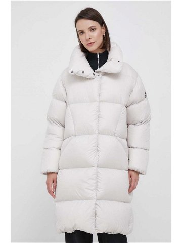 Péřová bunda Colmar dámská béžová barva zimní