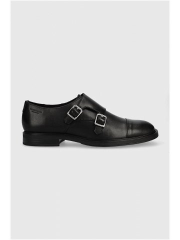 Kožené polobotky Vagabond Shoemakers ANDREW pánské černá barva 5668 201 20