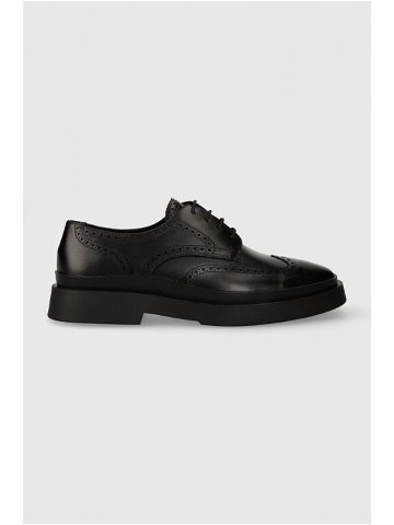 Kožené polobotky Vagabond Shoemakers MIKE pánské černá barva 5663 001 20