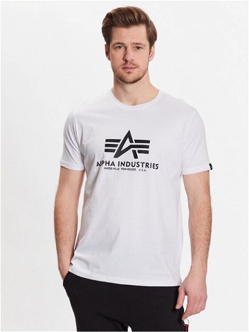 Alpha Industries 2-dílná sada T-shirts Basic 106524 Bílá Regular Fit