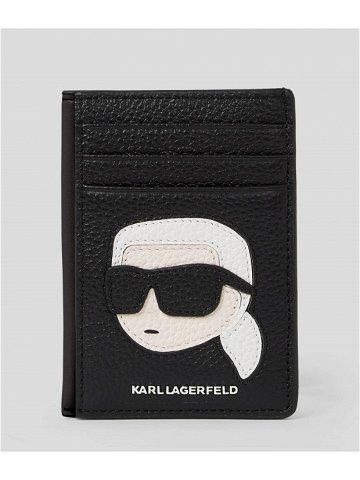 Peněženka karl lagerfeld k ikonik 2 0 leather ns ch černá none