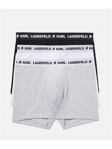 Spodní prádlo karl lagerfeld logo trunk set 3-pack různobarevná m