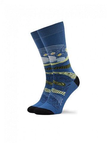 Curator Socks Klasické ponožky Unisex Starry Modrá