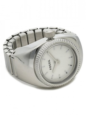 Fossil Hodinky Ring Watch ES5245 Stříbrná