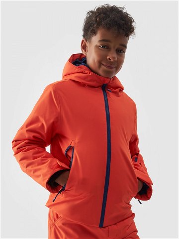 Chlapecká lyžařská bunda membrána 5000 – oranžová