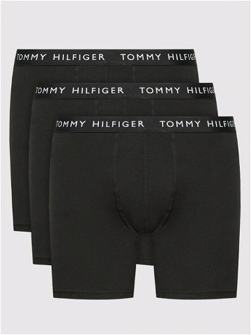 Tommy Hilfiger Sada 3 kusů boxerek 3p Boxer Brief UM0UM02204 Černá