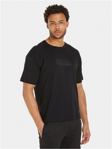 Calvin Klein T-Shirt Festive Logo K10K112202 Černá Regular Fit