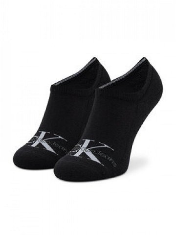 Calvin Klein Jeans Pánské kotníkové ponožky 701218733 Černá