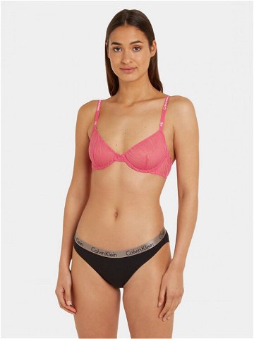 Calvin Klein Underwear Podprsenka s kosticemi 000QF7376E Růžová