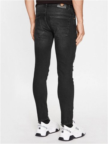 Versace Jeans Couture Jeansy 75GAB5D0 Černá Skinny Fit