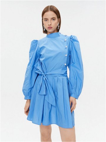 Custommade Koktejlové šaty Joulie 999369477 Modrá Regular Fit