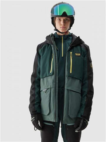 Pánská snowboardová bunda membrána 15000 – zelená
