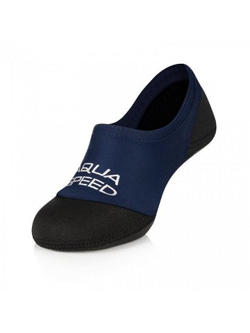 AQUA SPEED Ponožky na plavání Neo Navy Blue Pattern 10 40-41