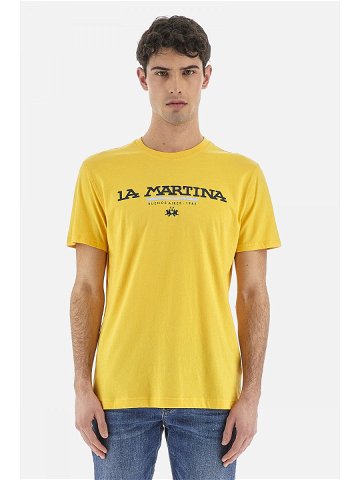 Tričko la martina man t-shirt s s jersey žlutá m