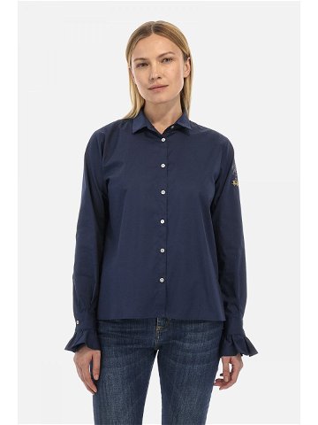 Košile la martina woman shirt l s poplin modrá 6
