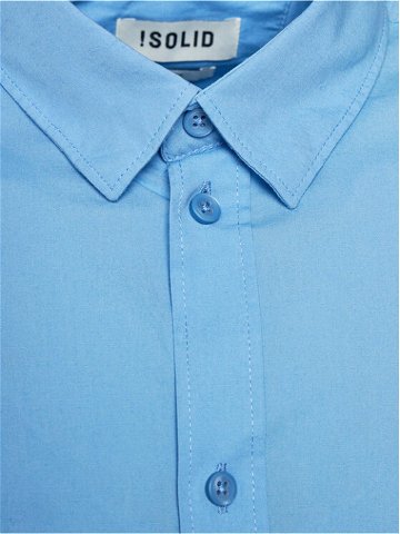 Solid Košile 21103247 Modrá Regular Fit