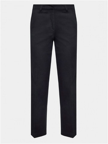 Sisley Kalhoty z materiálu 4K2ZLF03V Černá Regular Fit