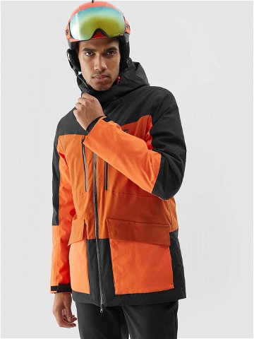 Pánská lyžařská bunda membrána 15000 – oranžová