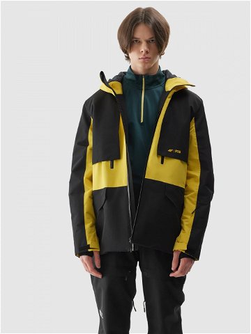 Pánská snowboardová bunda membrána 10000 – žlutá
