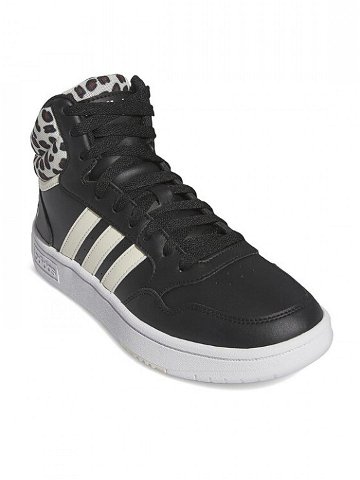 Adidas Sneakersy Hoops 3 0 Mid Shoes IG7895 Černá