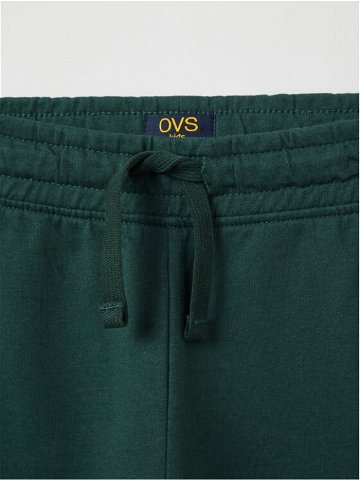 OVS Teplákové kalhoty 1842745 Zelená Regular Fit