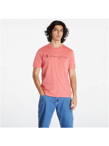 Champion Crewneck T-Shirt Pink