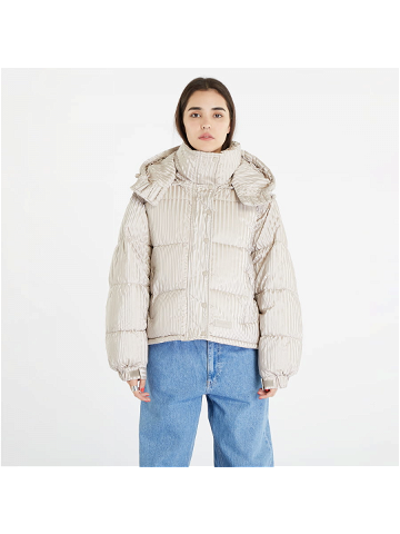Sixth June O S Special Fabric Puffer Jacket Beige
