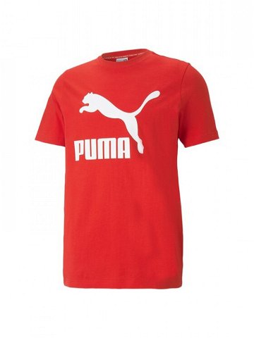 Puma T-Shirt Classics Logo 530088 Červená Regular Fit