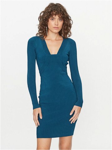 Marciano Guess Úpletové šaty 3BGK0V 5224Z Modrá Regular Fit