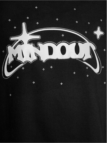 Mindout T-Shirt System Černá Boxy Fit