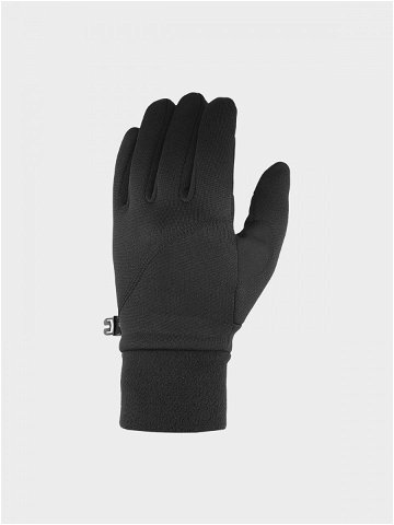 Pletené rukavičky Touch Screen unisex – černé