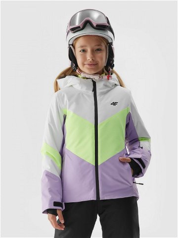 Dívčí lyžařská bunda membrána 8000 – fialová