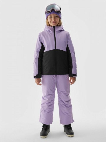 Dívčí lyžařská bunda membrána 5000 – fialová