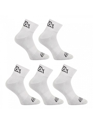 5PACK ponožky Styx kotníkové šedé 5HK1062 S
