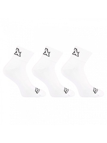 3PACK ponožky Styx kotníkové bílé 3HK1061 S