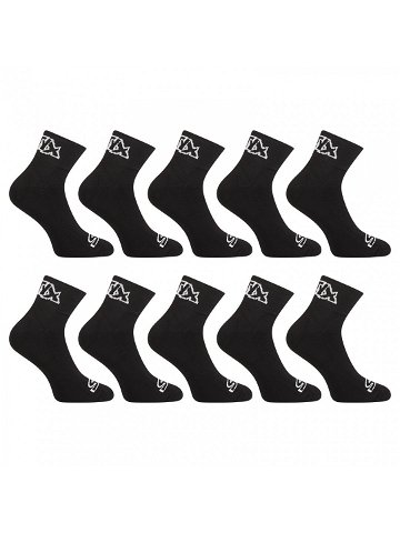 10PACK ponožky Styx kotníkové černé 10HK960 S