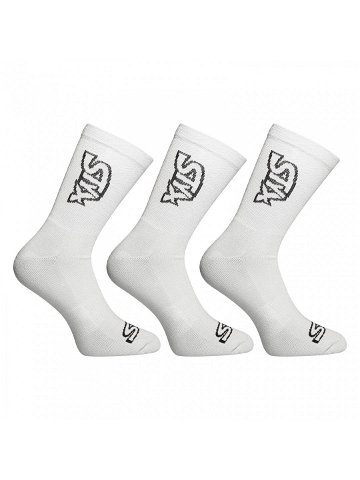 3PACK ponožky Styx vysoké šedé 3HV1062 S