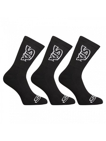 3PACK ponožky Styx vysoké černé 3HV960 S