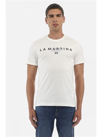 Tričko la martina man t-shirt s s jersey bílá xxl